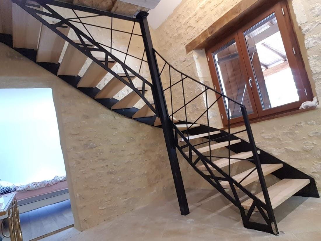 Fabrication et pose d'escaliers
